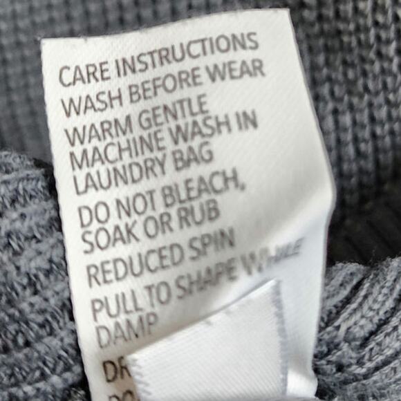 Allgood Large Grey Gray Sweater Sweatshirt - Picture 7 of 9